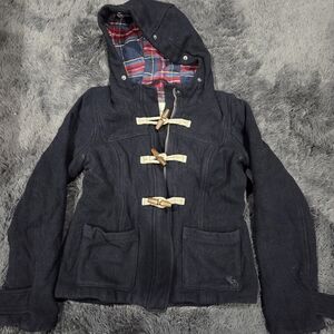 Y2k Abercrombie & Fitch Toggle Jacket Hoodie
